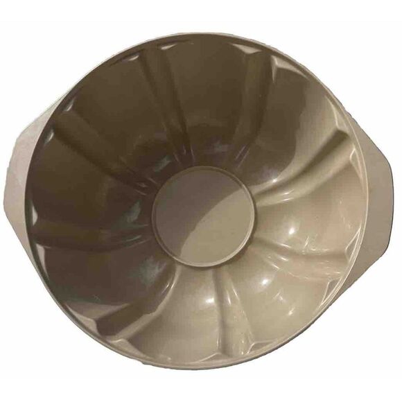 Vintage Anchor Ovenware 3 1/2‎ qt. Fluted Cake Pan MicroWare Microwave & Oven - Picture 2 of 6